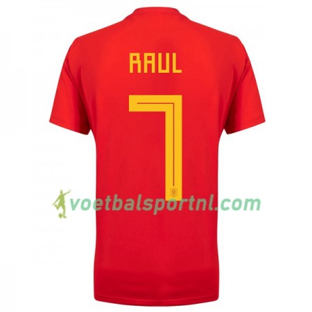 Spanje Raul 7 Thuis Shirt WK voetbal 2018